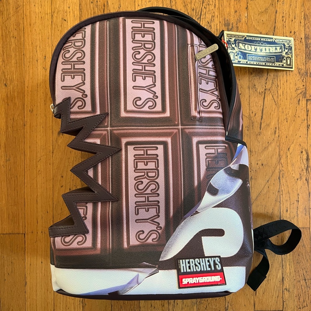 Sprayground x Hershey's Shark Bite Brown Backpack